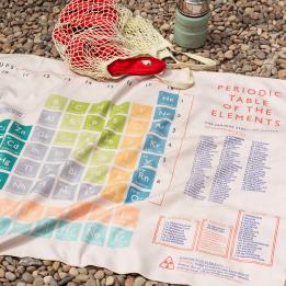 Periodic Table Microfibre Towel