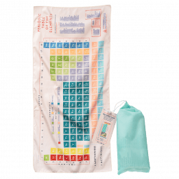 Periodic Table Microfibre Towel