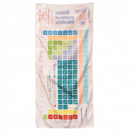 Periodic Table Microfibre Towel