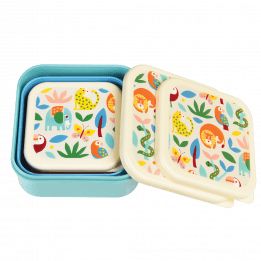 Wild Wonders Snack Boxes (set Of 3)