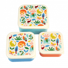 Wild Wonders Snack Boxes (set Of 3)