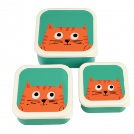 Chester The Cat Snack Boxes (set Of 3)