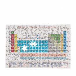 Periodic Table 150 Piece Mini Puzzle In A Tube