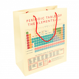 Large Periodic Table Gift Bag