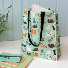 Nine Lives Recycled Shopping Bag