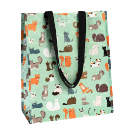 Nine Lives Recycled Shopping Bag