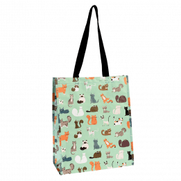 Nine Lives Recycled Shopping Bag