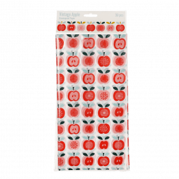 Vintage Apple Greaseproof Paper (pack Of 30)