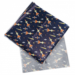 Space Age Greaseproof Paper (pack Of 30)