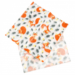 Rusty The Fox Greaseproof Paper (pack Of 30)