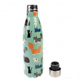 Nine Lives Stainless Steel Bottle