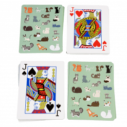 Nine Lives Playing Cards In A Tin