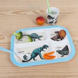Prehistoric Land Melamine Food Tray