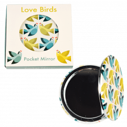 Love Birds Pocket Mirror