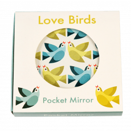 Love Birds Pocket Mirror