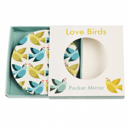 Love Birds Pocket Mirror