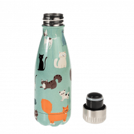 Nine Lives 260ml Stainless Steel Bottle