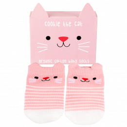 Cookie The Cat Socks (one Pair)