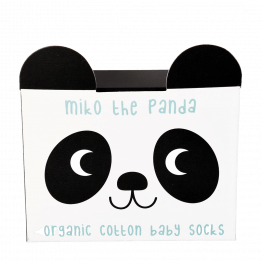 Miko The Panda Socks (one Pair)