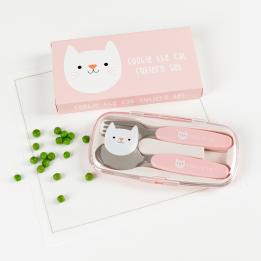 Cookie The Cat Cutlery Set