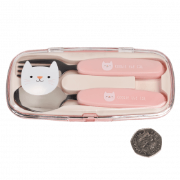 Cookie The Cat Cutlery Set