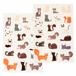 Nine Lives Temporary Tattoos (2 Sheets)