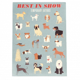 Best In Show Temporary Tattoos (2 Sheets)