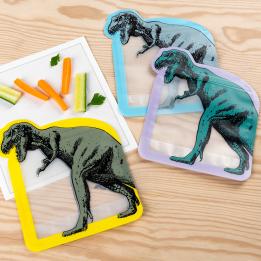 Prehistoric Land Snack Bags (set Of 3)