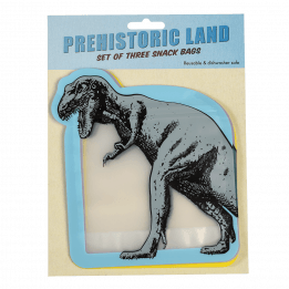 Prehistoric Land Snack Bags (set Of 3)