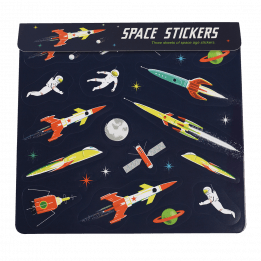 Space Age Stickers (3 Sheets)