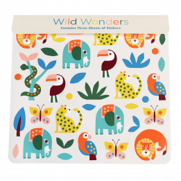 Wild Wonders Stickers (3 Sheets)