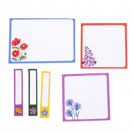 Wild Flowers Sticky Notes