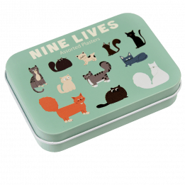 Nine Lives Plasters In A Tin (pack Of 30)