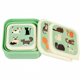 Nine Lives Snack Boxes (set Of 3)