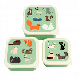 Nine Lives Snack Boxes (set Of 3)