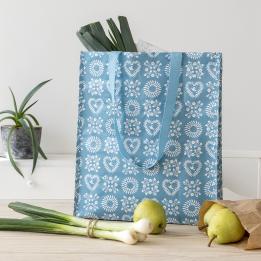 Blue Friendship Shopping Bag