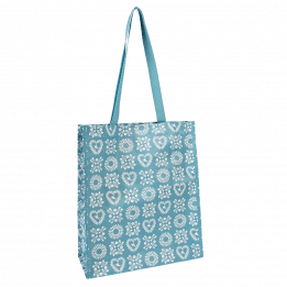 Blue Friendship Shopping Bag