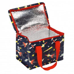 Space Age Rocket Lunch Bag