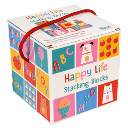 Happy Life Stacking Blocks