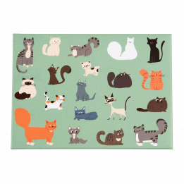 Nine Lives Fridge Magnet