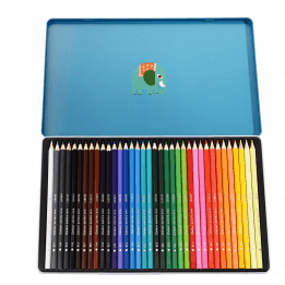 Wild Wonders 36 Colouring Pencils In A Tin