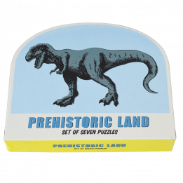 Prehistoric Land Set Of Seven Puzzles