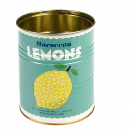 Lemons And Harissa Storage Tins (set Of 2)