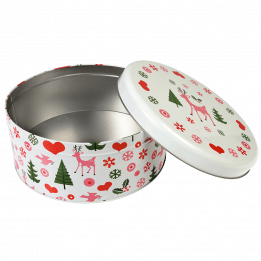 50s Christmas Cake Tin