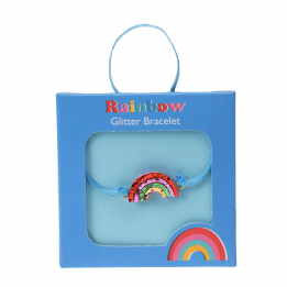 Rainbow Glitter Bracelet