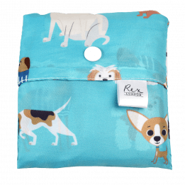 Foldable Shopper Bag In Assorted Animal Prints