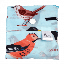 Garden Birds Recycled Foldaway Shopper Bag