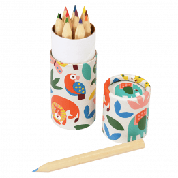 Wild Wonders Colouring Pencils (set Of 12)