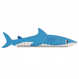 Shark Wooden Ruler