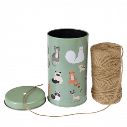 Nine Lives Gardener'S Twine In A Tin